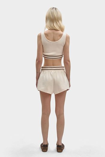 Топ из вискозы Armani Exchange