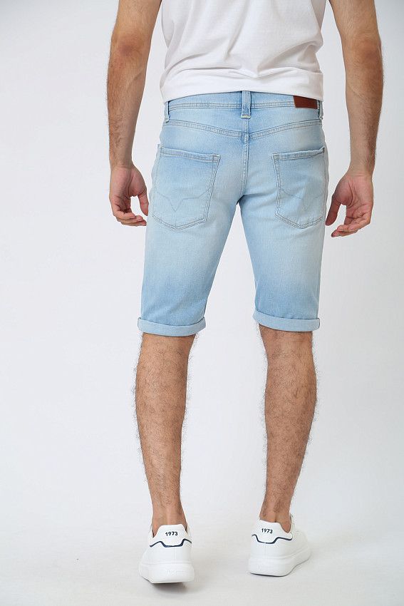 Шорты джинсовые Pepe Jeans Голубой