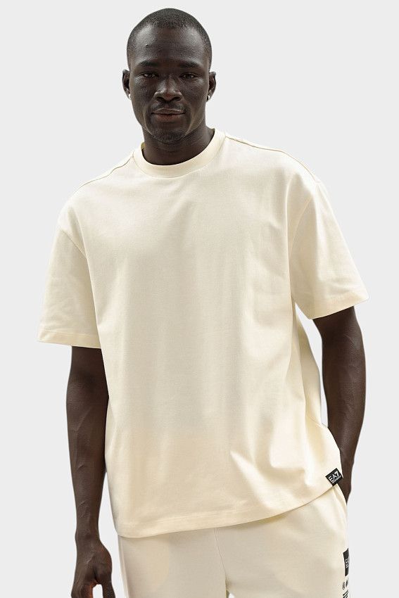 Футболка EA7 Бежевый