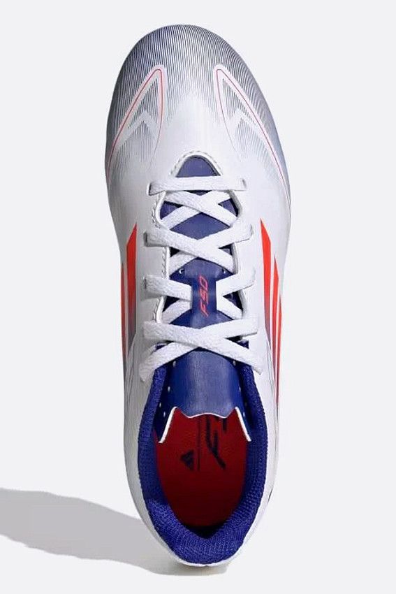 Бутсы Adidas 'F50 CLUB FxG J FTWWHT/SOLRED/LUCBLU'