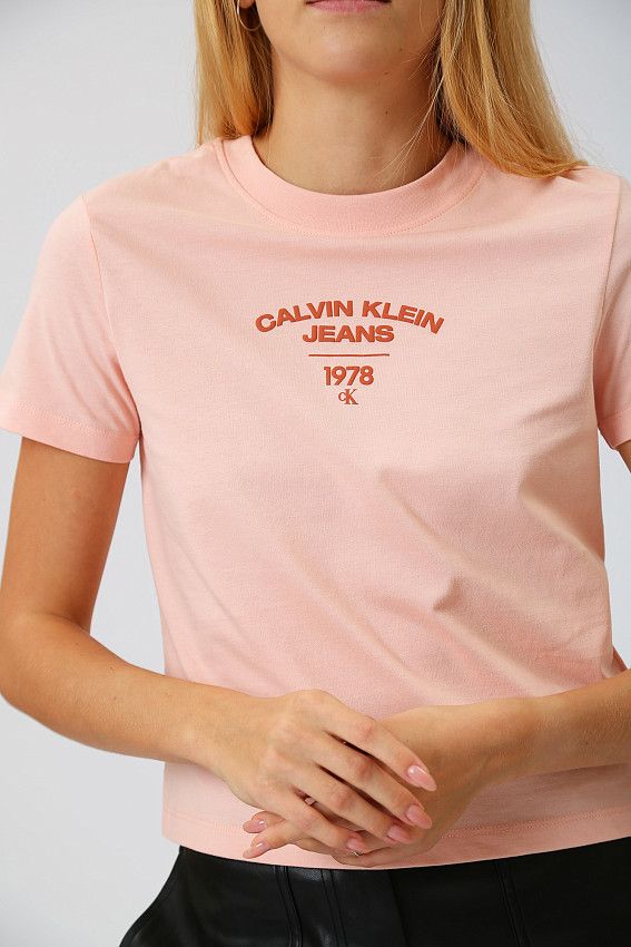 Футболка Calvin Klein Jeans Розовый