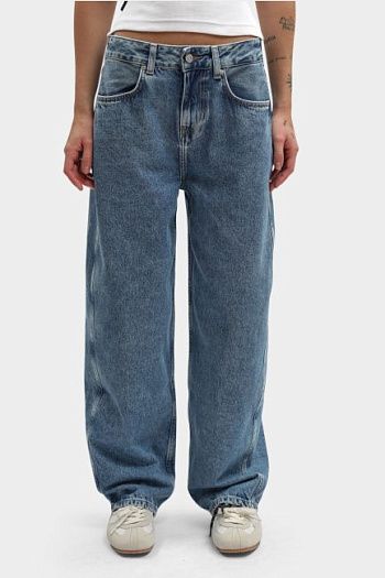 Джинсы широкие голубые Pepe Jeans