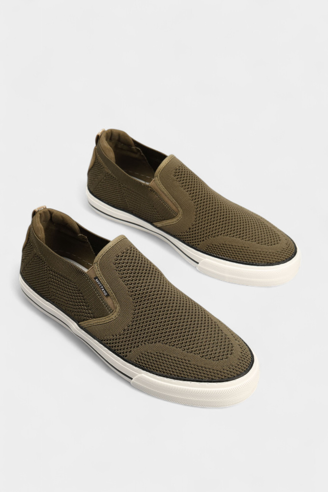 4198-401 Слипоны Mustang Зеленый