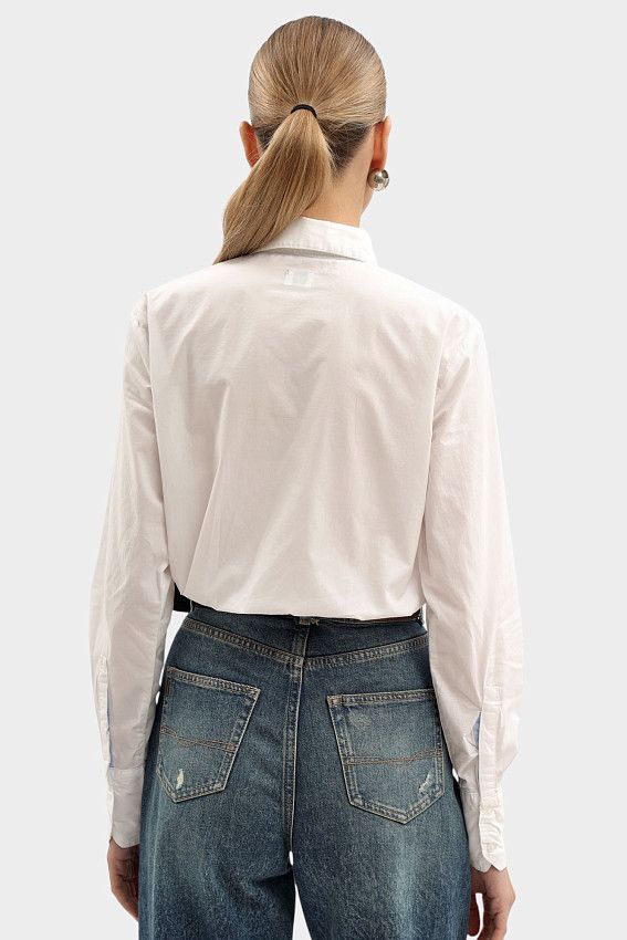 Рубашка с длинным рукавом Pepe Jeans Белый