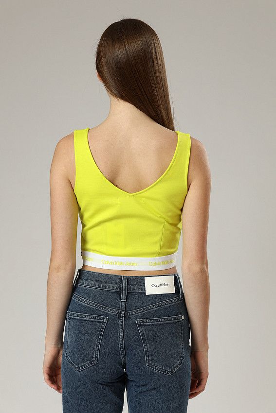 Топ Calvin Klein Jeans Желтый