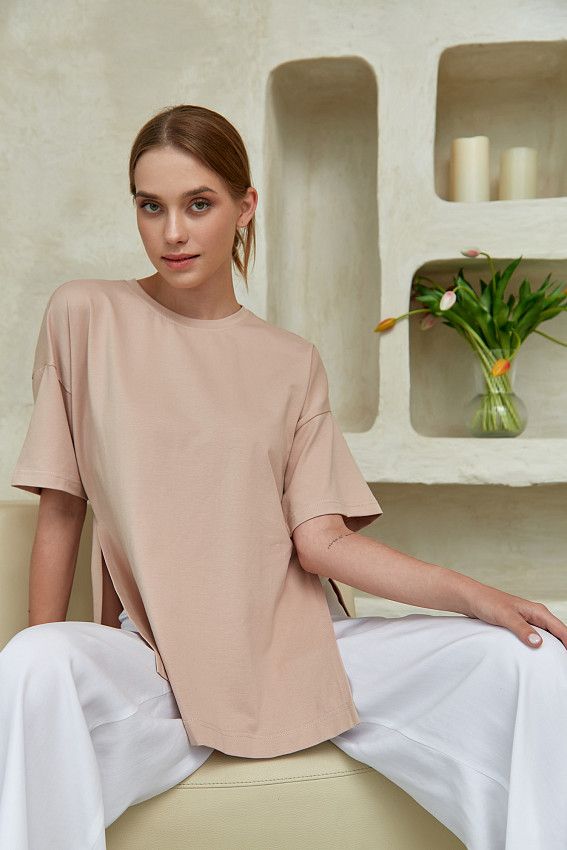 Футболка The Hills Бежевый