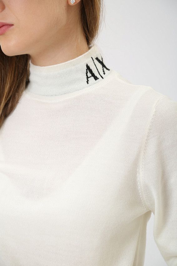Водолазка Armani Exchange Молочный