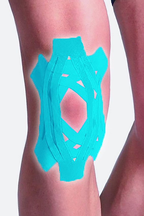 Тейп 22 см Lp support Голубой