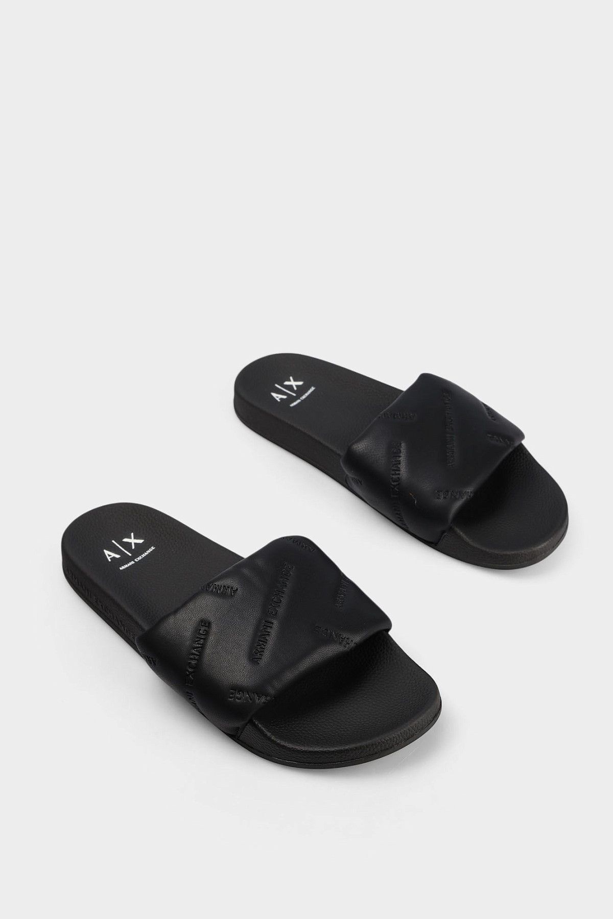 Шлепанцы Armani Exchange Черный