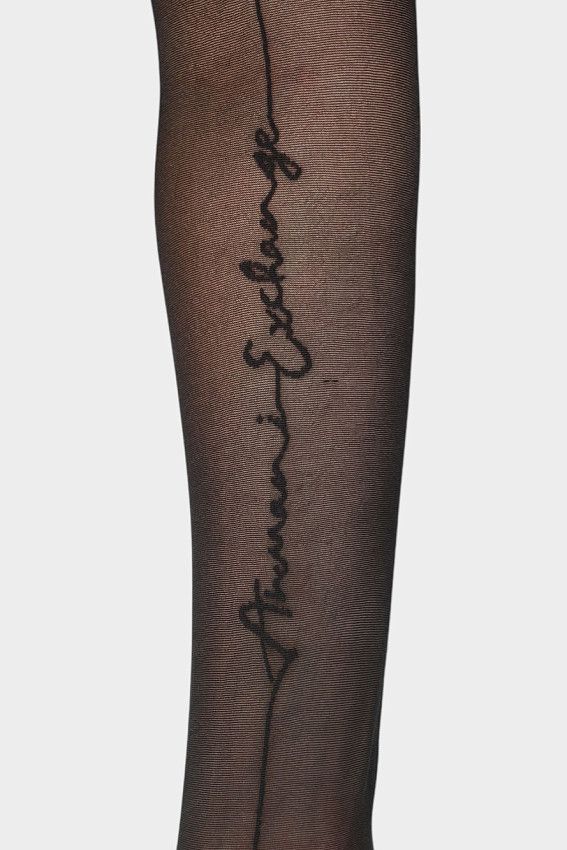 Колготки Armani Exchange Черный