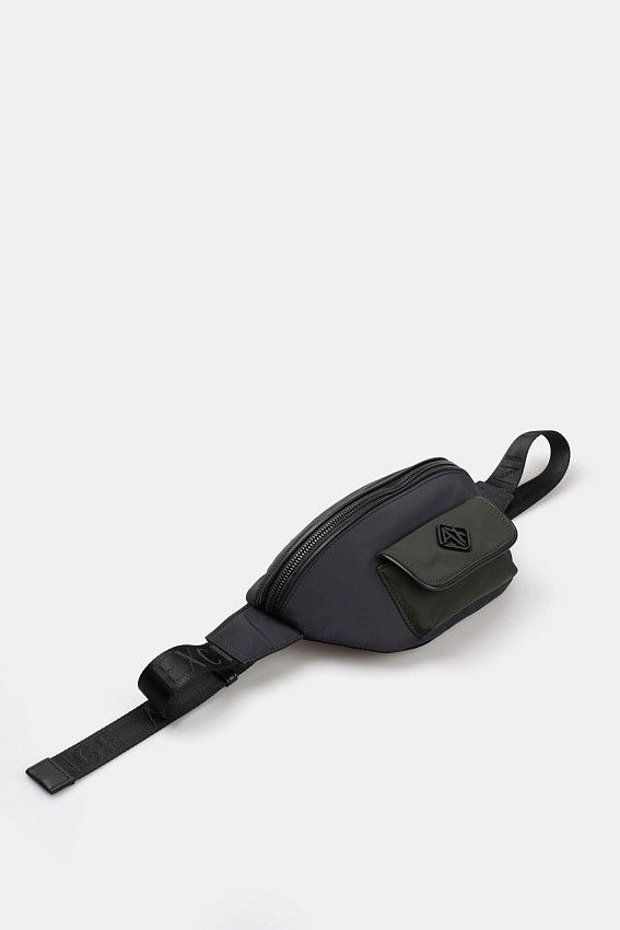 Сумка на пояс Armani Exchange Синий