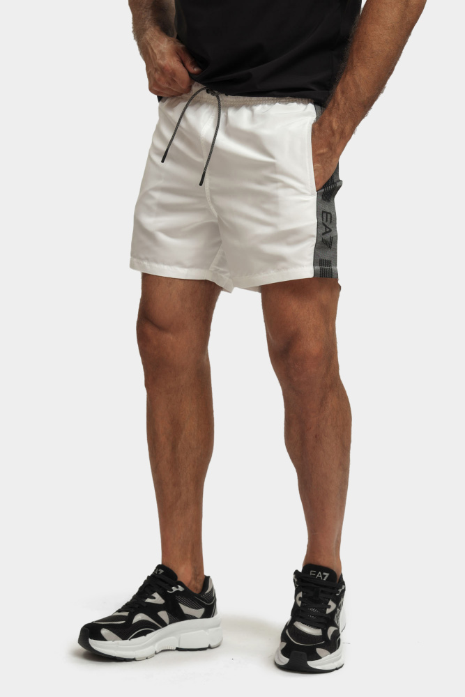 7M000535_AF13101 Шорты плавательные EA7 Белый