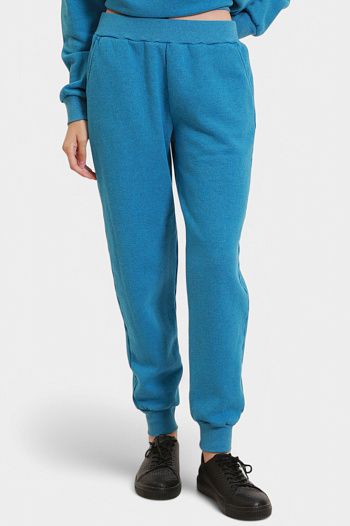 Брюки спортивные хлопковые синие Trussardi