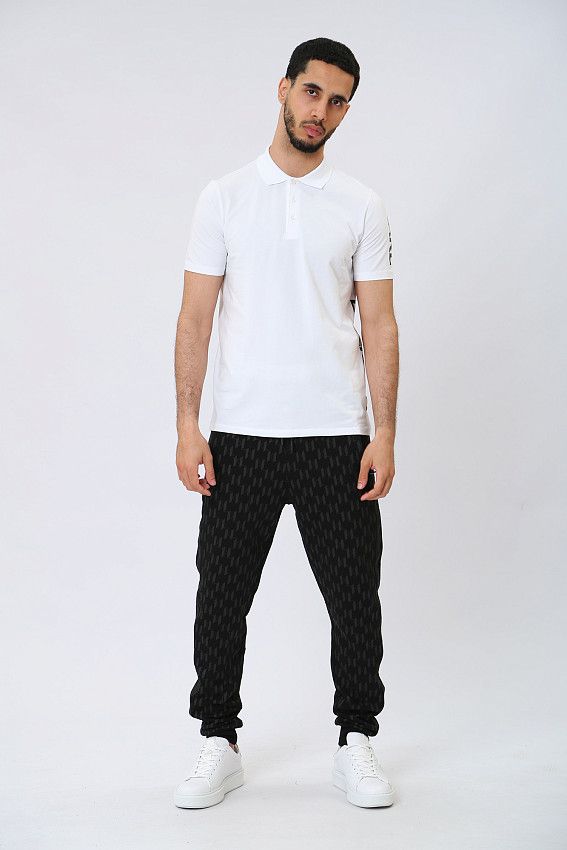 Поло Karl Lagerfeld Белый