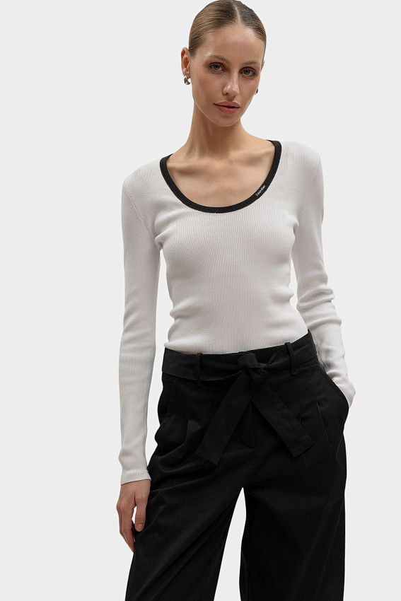 Лонгслив Calvin Klein Jeans Белый