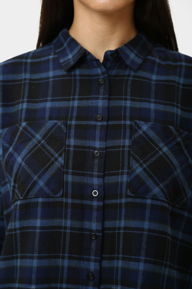 1015424 блузка с длинным рукавом mustang 