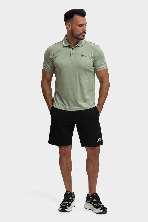 Поло EA7 Зеленый