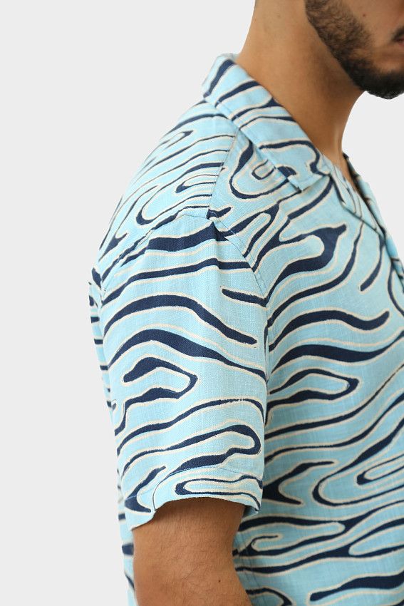 Рубашка Mustang Синий