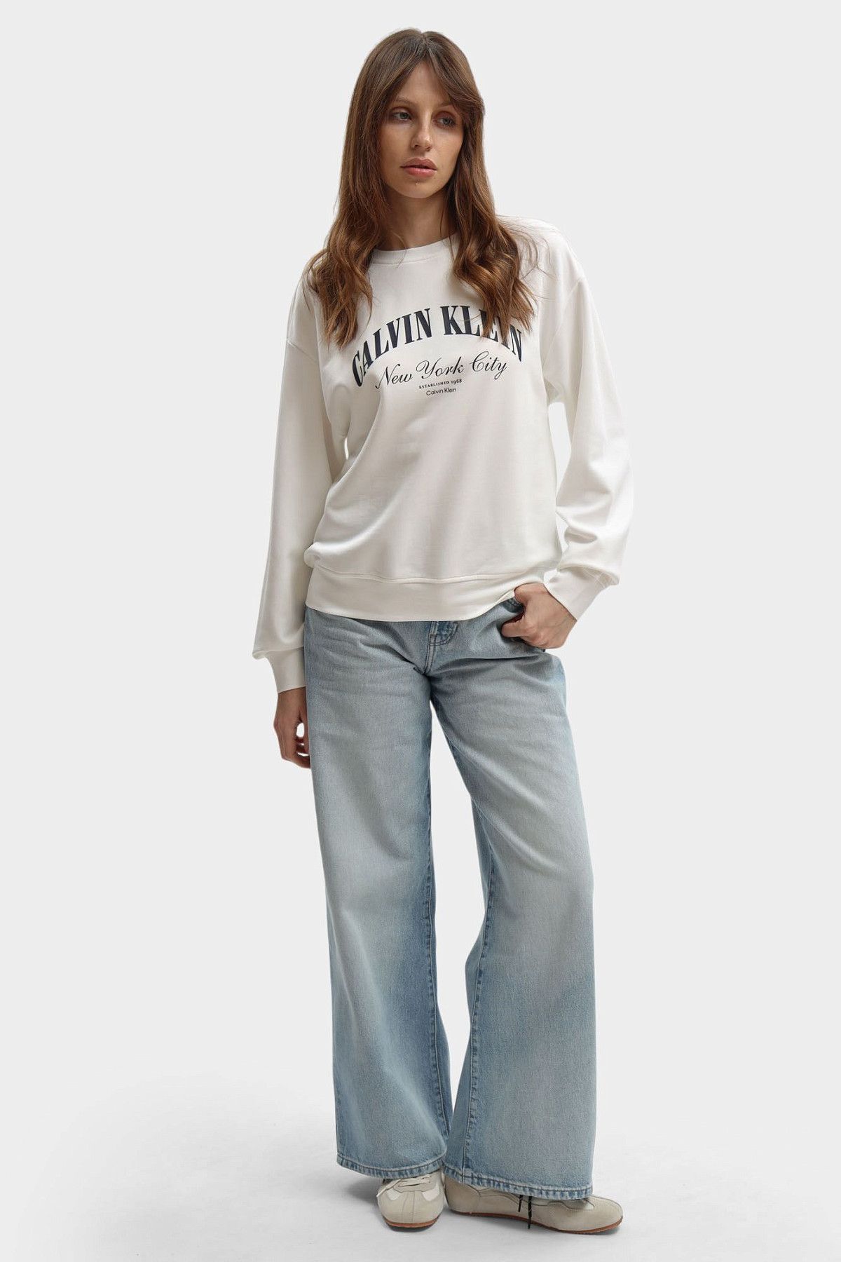 Свитшот Calvin Klein Jeans Белый
