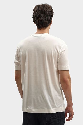 Футболка из хлопка Emporio Armani