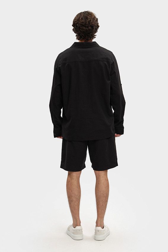 Рубашка с длинным рукавом Inspirit Черный