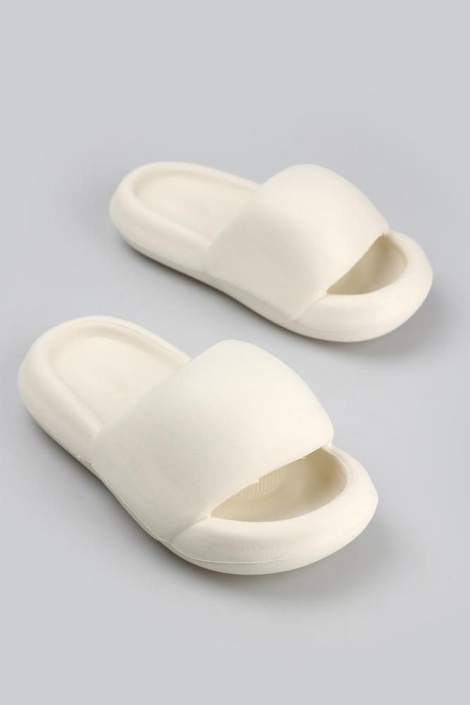 5160-231 Шлепки Glam forever Белый