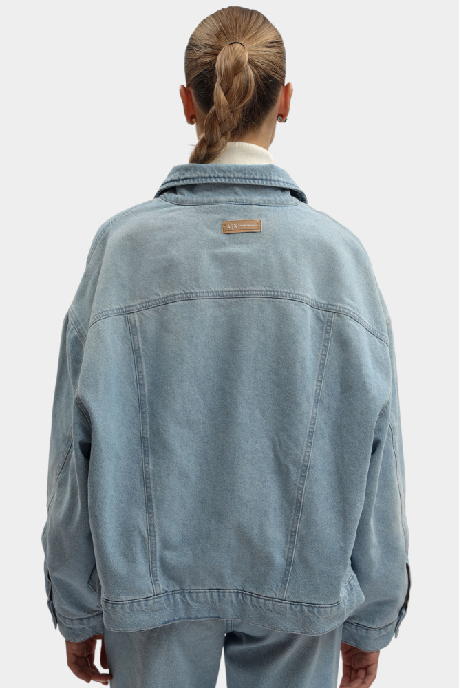 XW001061_AF14494 куртка джинсовая armani exchange 