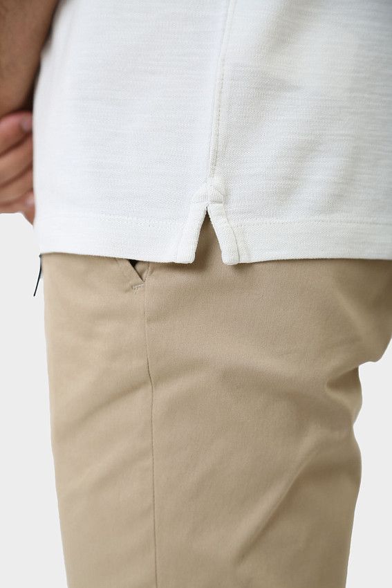 Поло Strellson Молочный