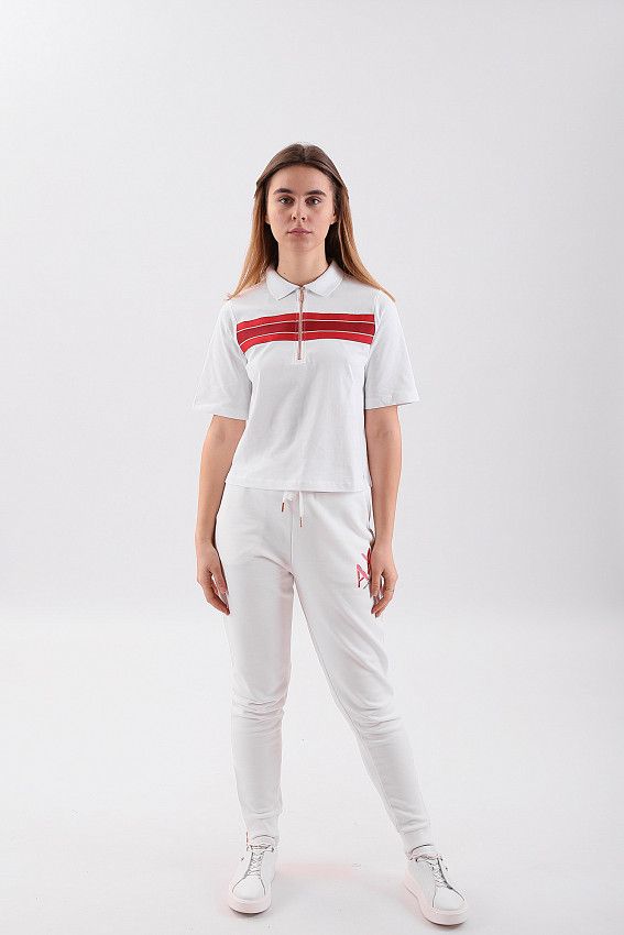 Брюки спортивные джоггеры Armani Exchange Белый