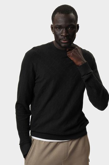 Джемпер из вискозы хаки Armani Exchange