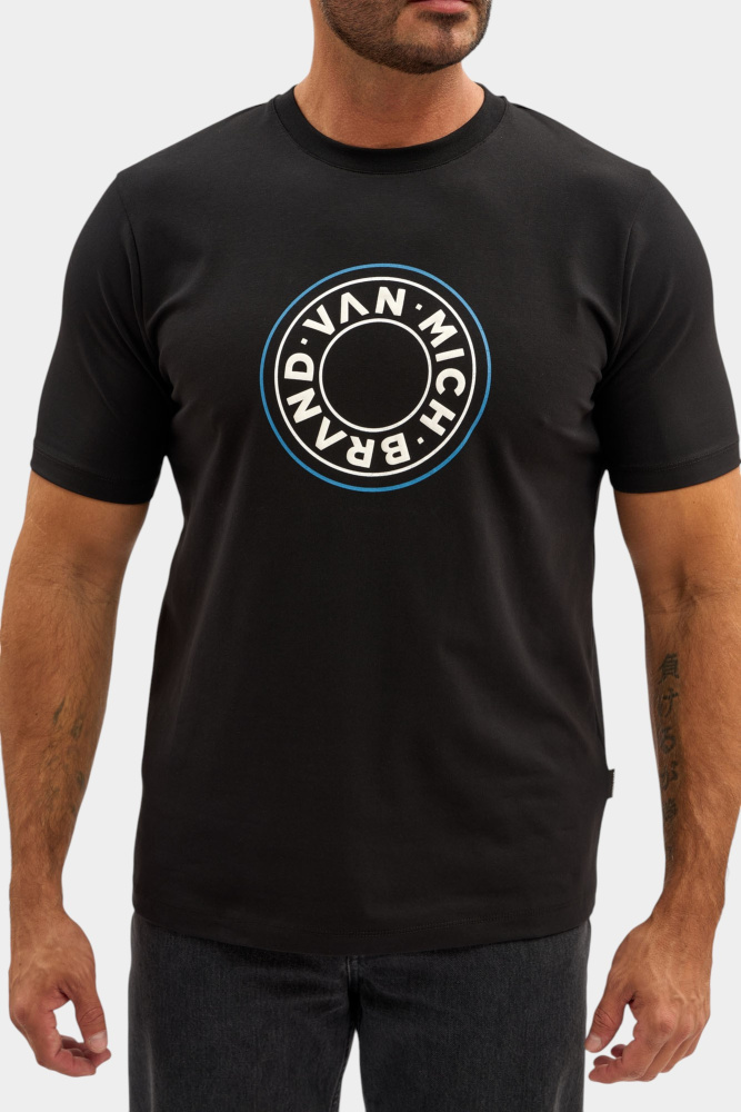 VM-ERK-22-571 Футболка Van Mich Черный
