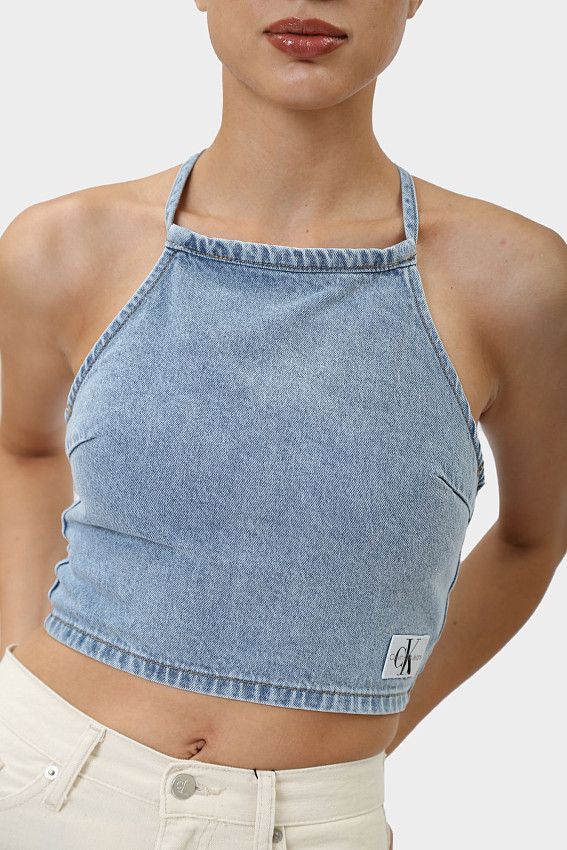 Топ Calvin Klein Jeans Голубой