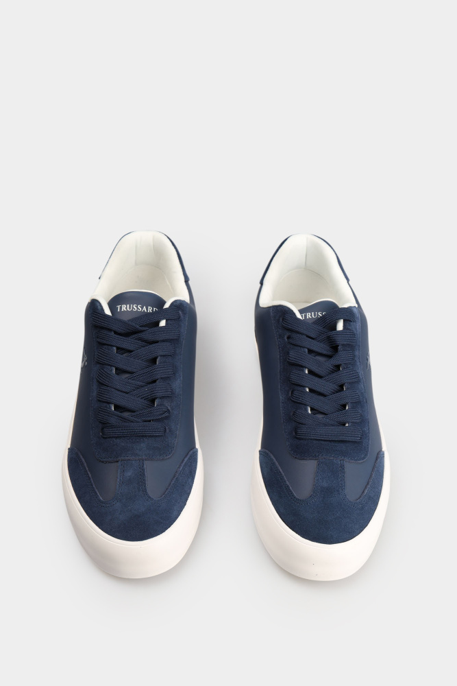 N028S000928N-MNS04L73-22SA Кеды Trussardi Синий