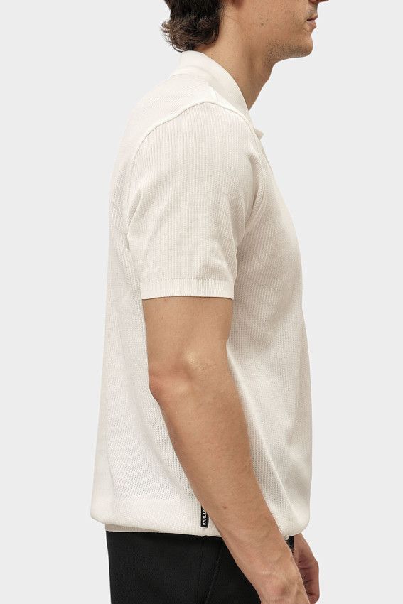 Поло Karl Lagerfeld Молочный