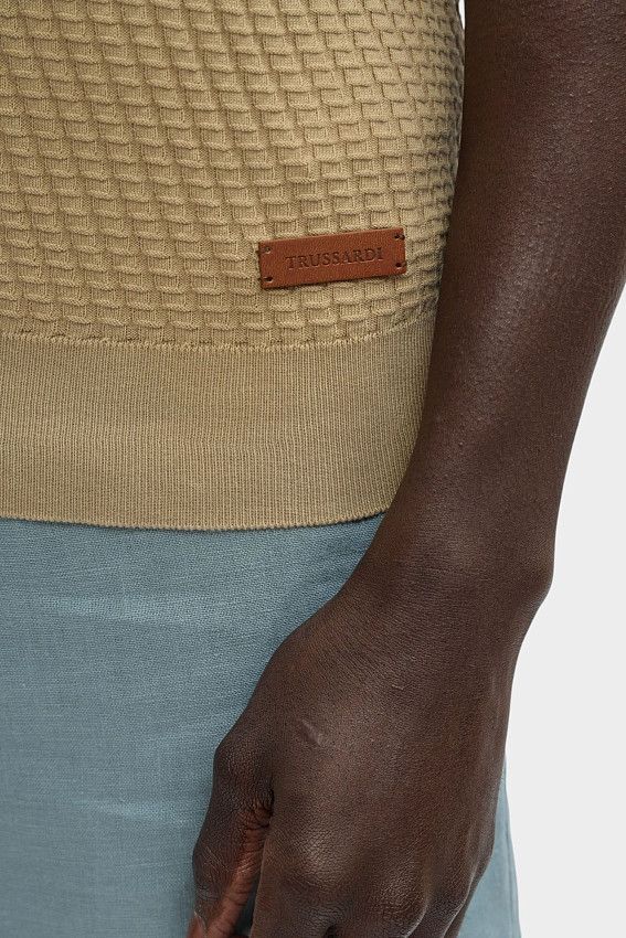 Футболка Trussardi Бежевый