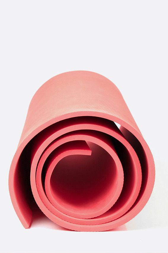 Коврик фитнесс Mdbuddy Красный