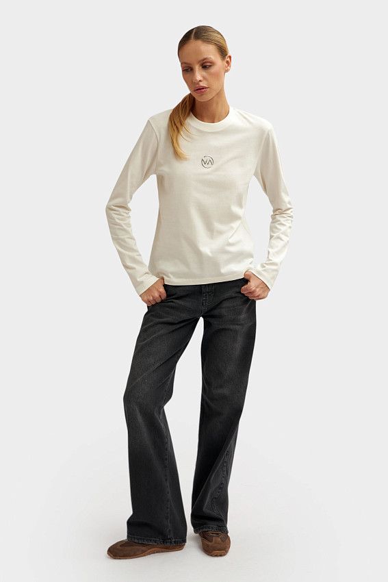 Лонгслив Van Mich Белый