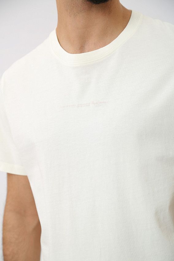 Футболка Pepe Jeans Молочный