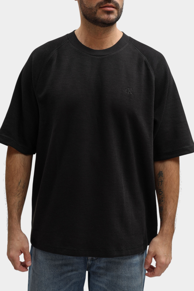 LV04RE225G Футболка Calvin Klein Jeans Черный