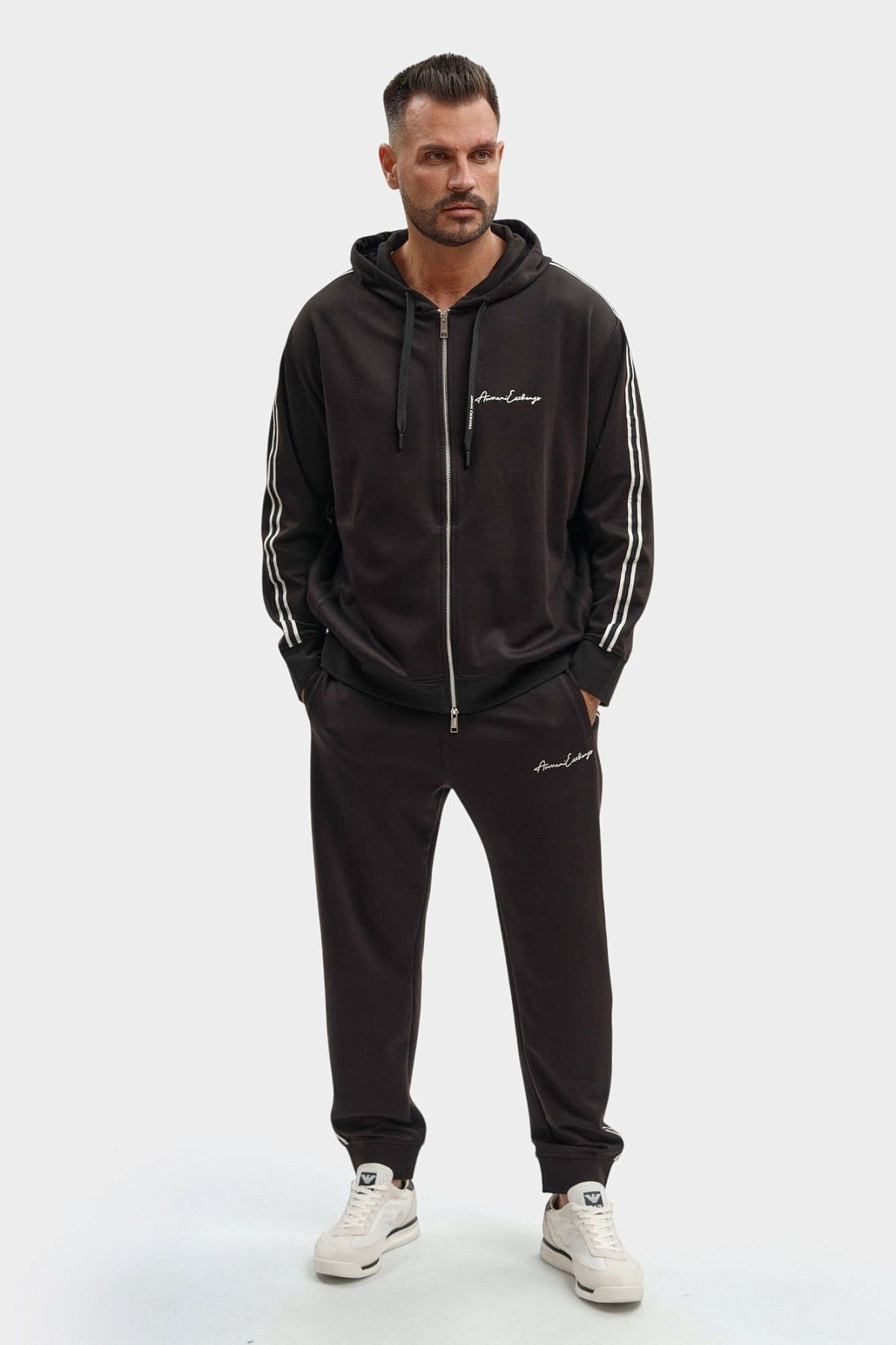 Брюки спортивные Armani Exchange Черный