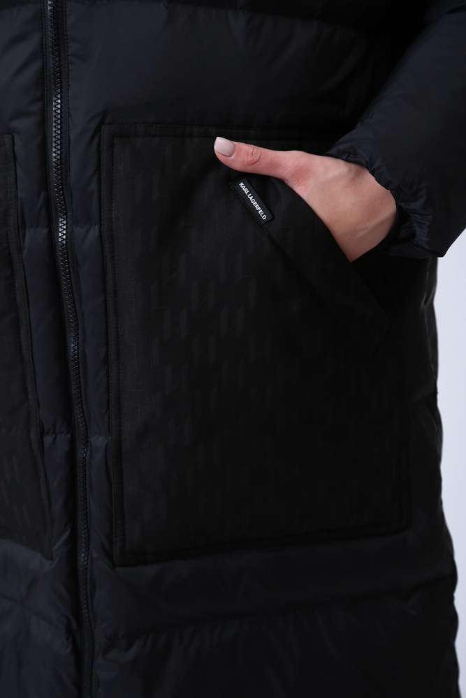 226W1504 куртка пуховая karl lagerfeld 
