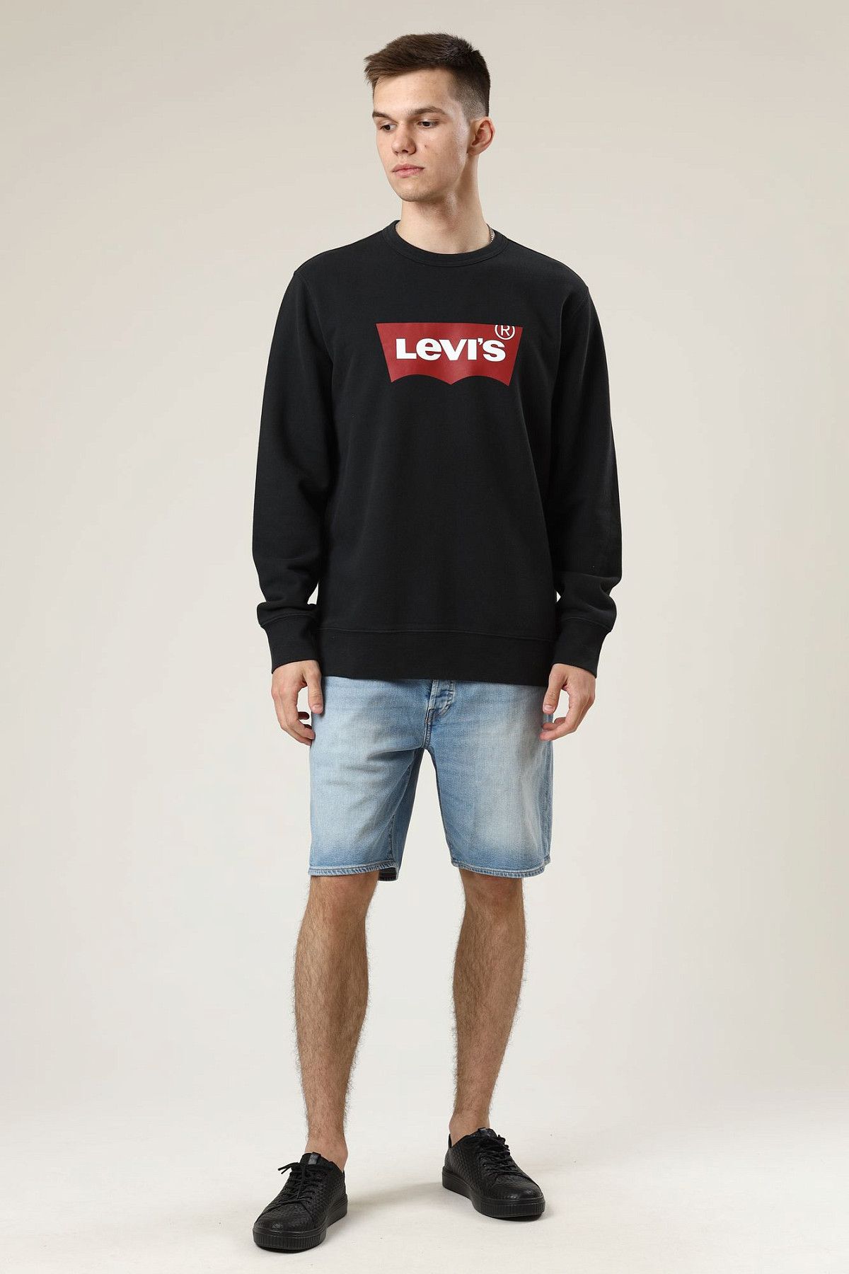 Шорты джинсовые Levi`s Голубой