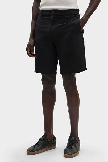 Брюки из льна и вискозы Armani Exchange