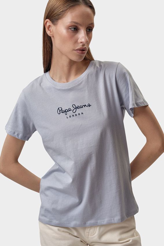 Футболка Pepe Jeans Голубой