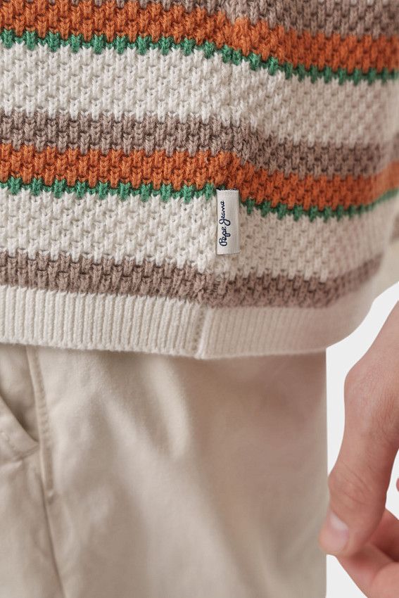 Поло Pepe Jeans Бежевый