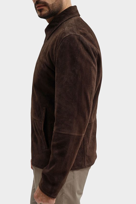Куртка кожаная Strellson Коричневый