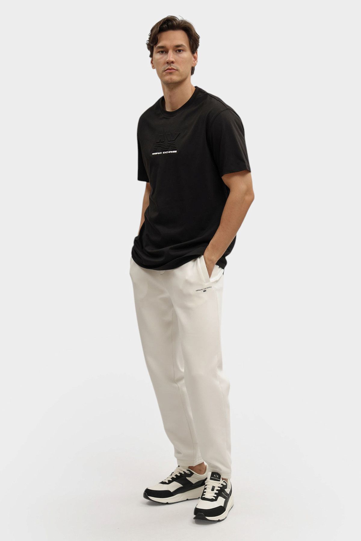 Брюки спортивные Armani Exchange Белый