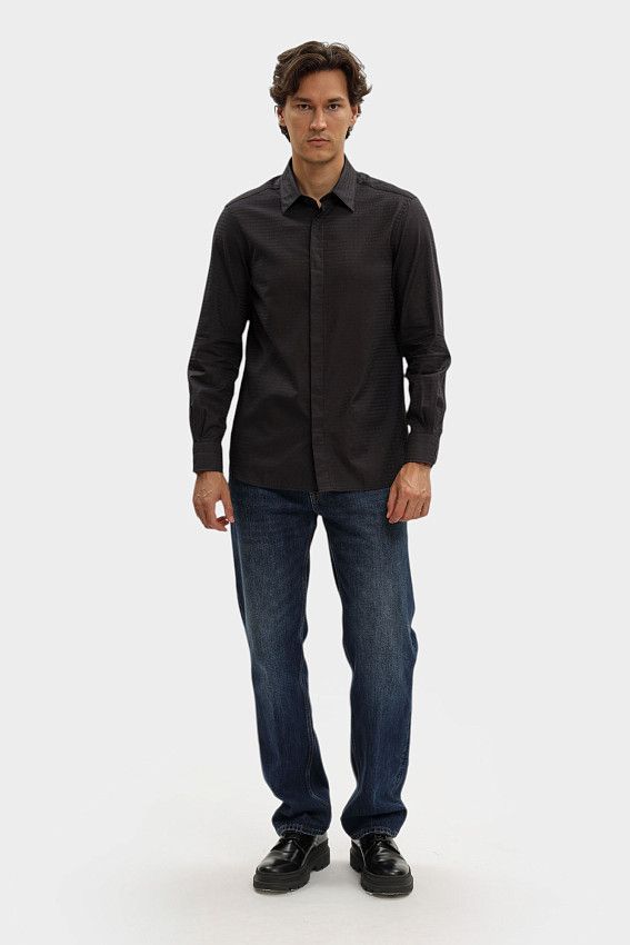 Рубашка Emporio Armani Черный