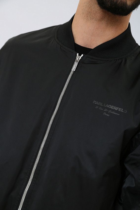Куртка бомбер Karl Lagerfeld Черный