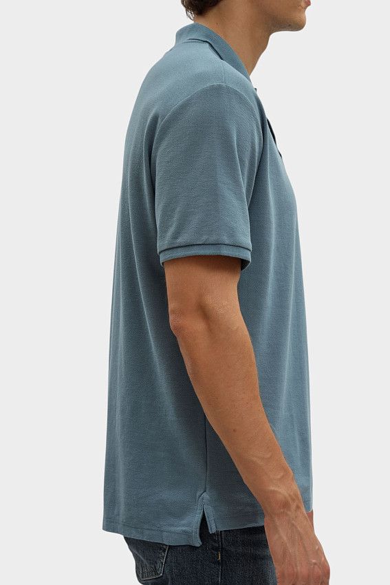 Поло Mustang Синий